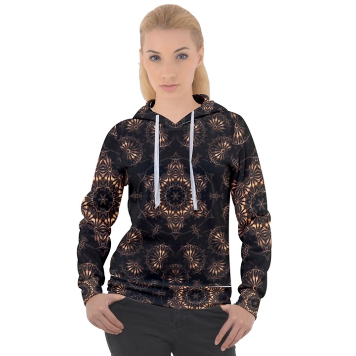 Bronze Age Mandala Women s Overhead Hoodie