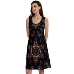 Bronze Age Mandala Classic Skater Dress