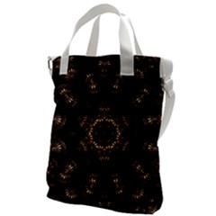 Bronze Age Mandala Canvas Messenger Bag