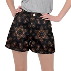 Bronze Age Mandala Women s Ripstop Shorts