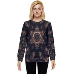 Bronze Age Mandala Hidden Pocket Sweatshirt