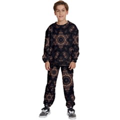 Bronze Age Mandala Kids  Sweatshirt Set