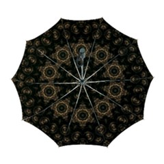 Bronze Age Mandala Automatic Folding Umbrella With Case (large)