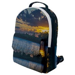 Peaceful Horizons Of Uruguay  Flap Pocket Backpack (small)