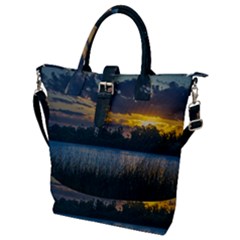 Peaceful Horizons Of Uruguay  Buckle Top Tote Bag