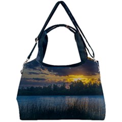 Peaceful Horizons Of Uruguay  Double Compartment Shoulder Bag