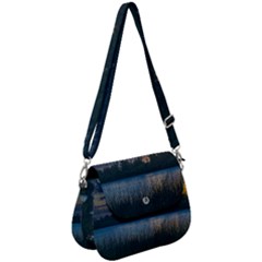 Peaceful Horizons Of Uruguay  Saddle Handbag