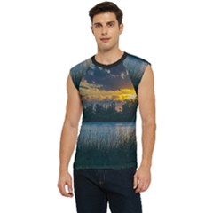 Peaceful Horizons Of Uruguay  Men s Raglan Cap Sleeve T-shirt