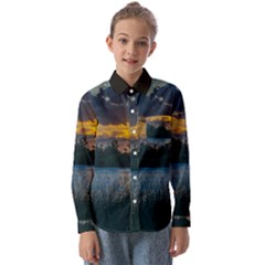 Peaceful Horizons Of Uruguay  Kids  Long Sleeve Shirt