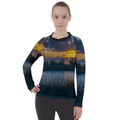 Peaceful Horizons Of Uruguay  Women s Pique Long Sleeve T-shirt