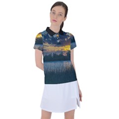 Peaceful Horizons Of Uruguay  Women s Polo T-shirt