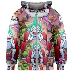 Huiok Kids  Zipper Hoodie Without Drawstring by SkinsForTeens