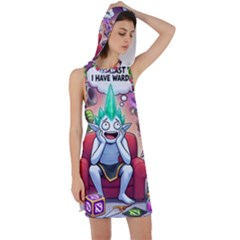 Huiok Racer Back Hoodie Dress by SkinsForTeens