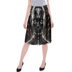 Robotics Robot Technology Future Midi Beach Skirt