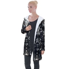 Robotics Robot Technology Future Longline Hooded Cardigan