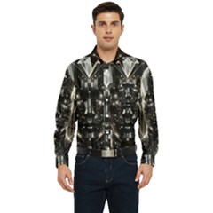 Robotics Robot Technology Future Men s Long Sleeve Pocket Shirt 