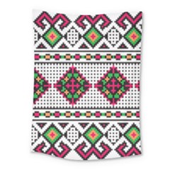 Ukrainian Folk Seamless Pattern Ethnic Ornament Border Element Traditional Medium Tapestry