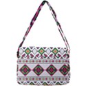 Ukrainian Folk Seamless Pattern Ethnic Ornament Border Element Traditional Courier Bag View3