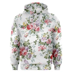 Floral Elements Peony Chinese Rose Men s Overhead Hoodie