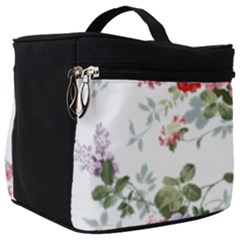 Floral Elements Peony Chinese Rose Make Up Travel Bag (big) by Grandong