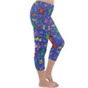 Grateful Dead Dancing Bears Pattern Capri Winter Leggings  View3