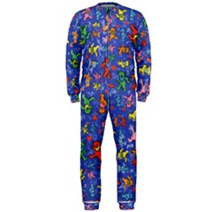 Grateful Dead Dancing Bears Pattern Onepiece Jumpsuit (men)