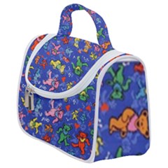 Grateful Dead Dancing Bears Pattern Satchel Handbag