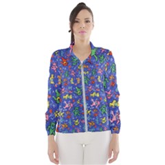 Grateful Dead Dancing Bears Pattern Women s Windbreaker