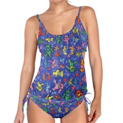 Grateful Dead Dancing Bears Pattern Tankini Set