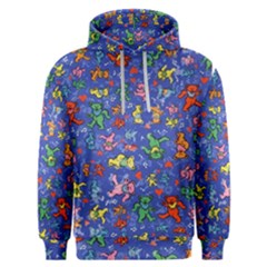 Grateful Dead Dancing Bears Pattern Men s Overhead Hoodie