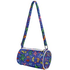 Grateful Dead Dancing Bears Pattern Mini Cylinder Bag