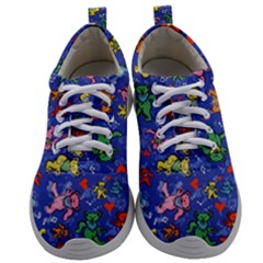 Grateful Dead Dancing Bears Pattern Mens Athletic Shoes