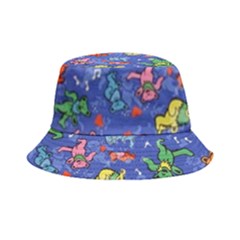 Grateful Dead Dancing Bears Pattern Bucket Hat