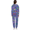 Grateful Dead Dancing Bears Pattern Cropped Zip Up Lounge Set View2