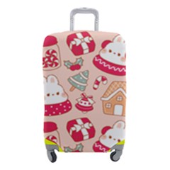 Cute Christmas Cartoon Luggage Cover (small)