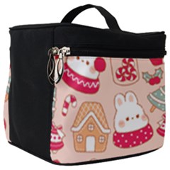 Cute Christmas Cartoon Make Up Travel Bag (big)