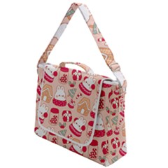 Cute Christmas Cartoon Box Up Messenger Bag