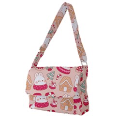 Cute Christmas Cartoon Full Print Messenger Bag (s)