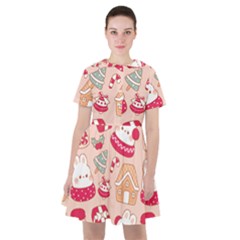 Cute Christmas Cartoon Sailor Dress