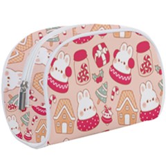 Cute Christmas Cartoon Make Up Case (large)