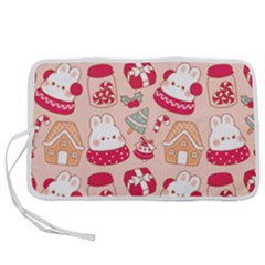 Cute Christmas Cartoon Pen Storage Case (s)