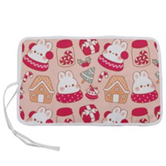 Cute Christmas Cartoon Pen Storage Case (l)