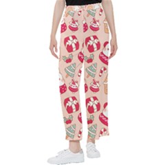 Cute Christmas Cartoon Women s Pants 