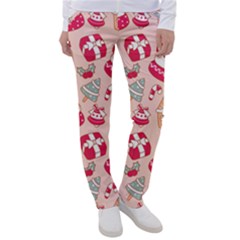 Cute Christmas Cartoon Women s Casual Pants