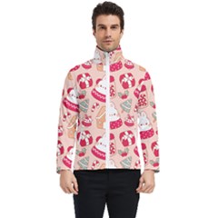 Cute Christmas Cartoon Men s Bomber Jacket