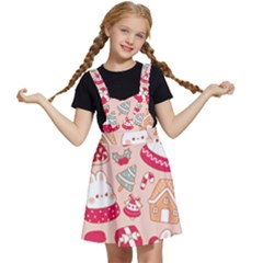 Cute Christmas Cartoon Kids  Apron Dress