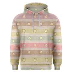 Stripes Floral Designs Men s Overhead Hoodie