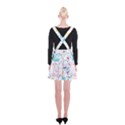 cute bird pattern Suspender Skater Skirt View2