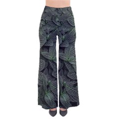 Leaves Plant Foliage Green So Vintage Palazzo Pants by Cemarart