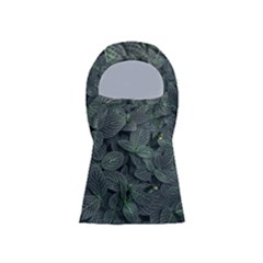 Leaves Plant Foliage Green Balaclava Face Mask by Cemarart